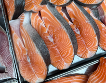 Load image into Gallery viewer, Fresh King Salmon Steaks 500G