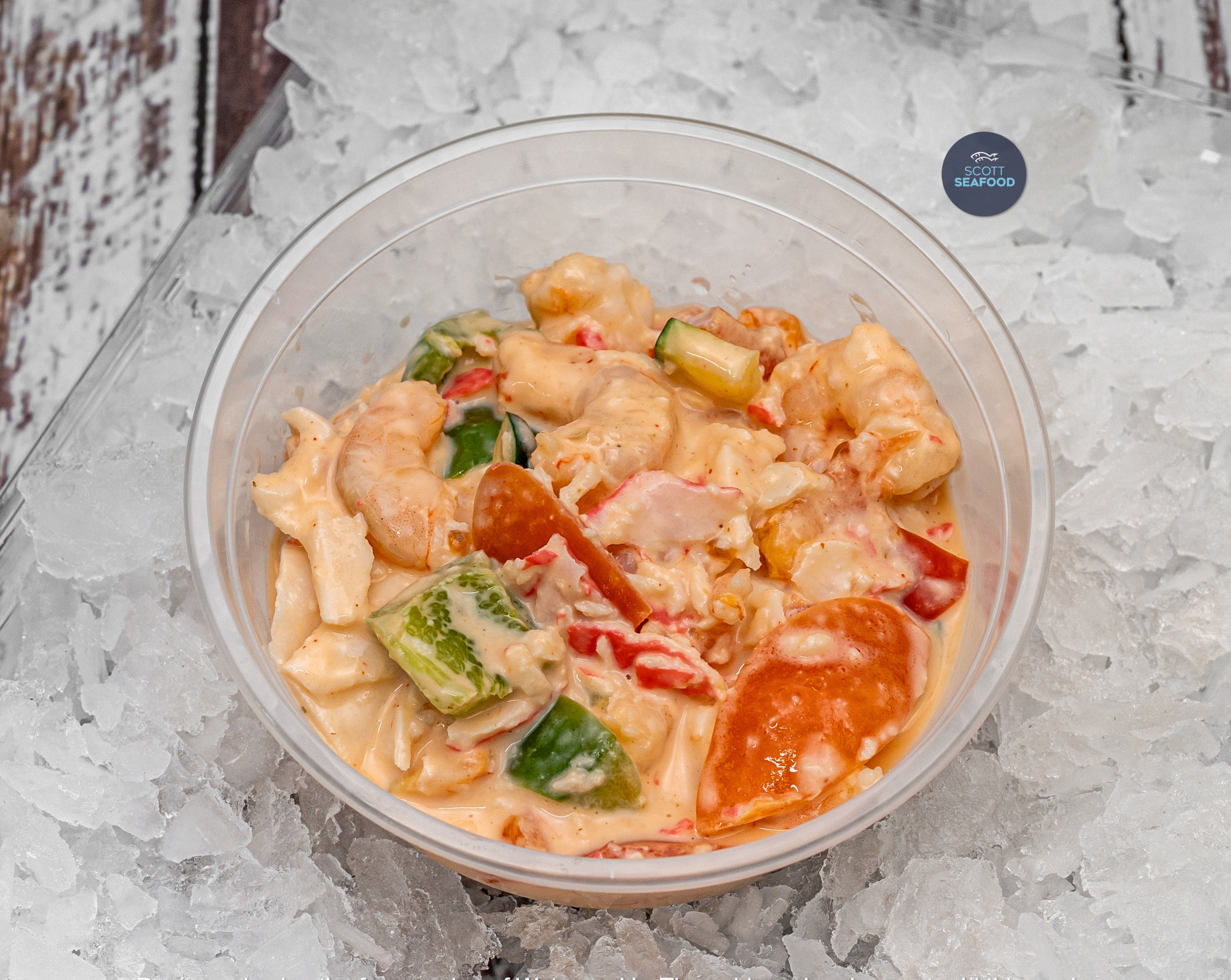 Seafood Mixed Salad Medium Scott Seafood Orders