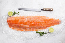 Load image into Gallery viewer, Fresh Whole NZ Salmon Side / Fillet
