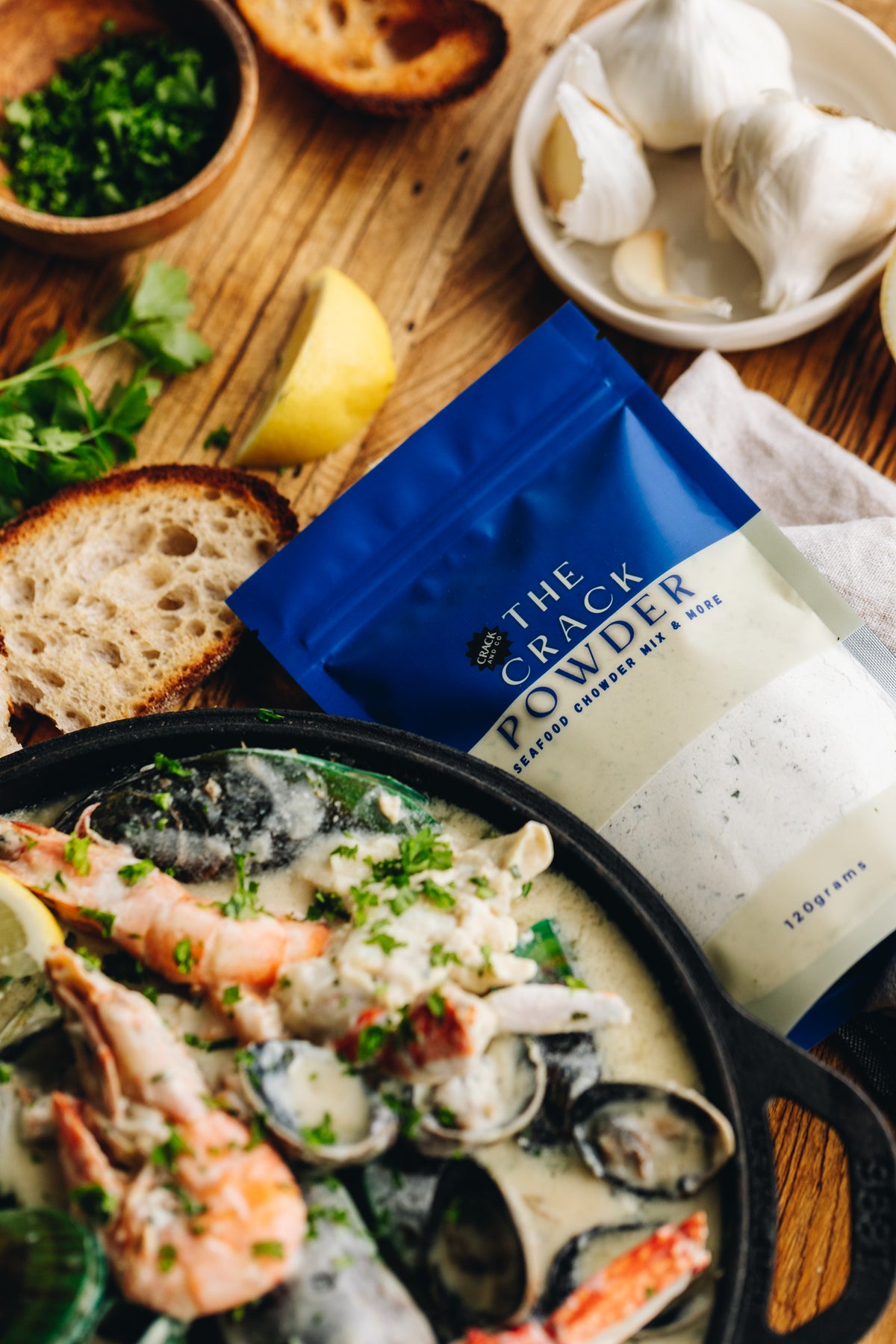 Seafood Chowder Seasoning Mix (Crack and Co)