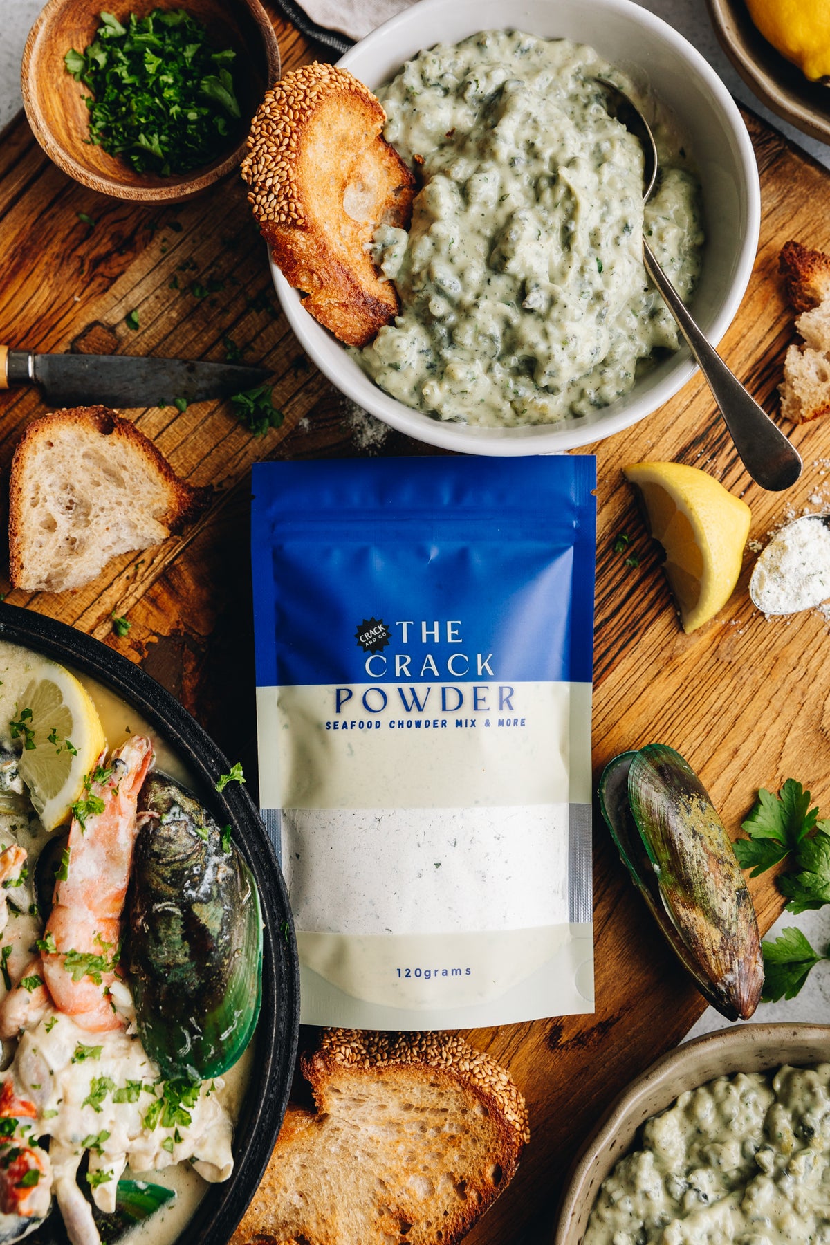 Seafood Chowder Seasoning Mix (Crack and Co)