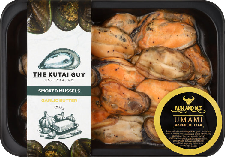 Smoked Garlic Butter Mussels (KUTAI GUY) 250G