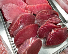 Load image into Gallery viewer, Yellowfin Tuna Loin Steaks (High Grade Frozen)
