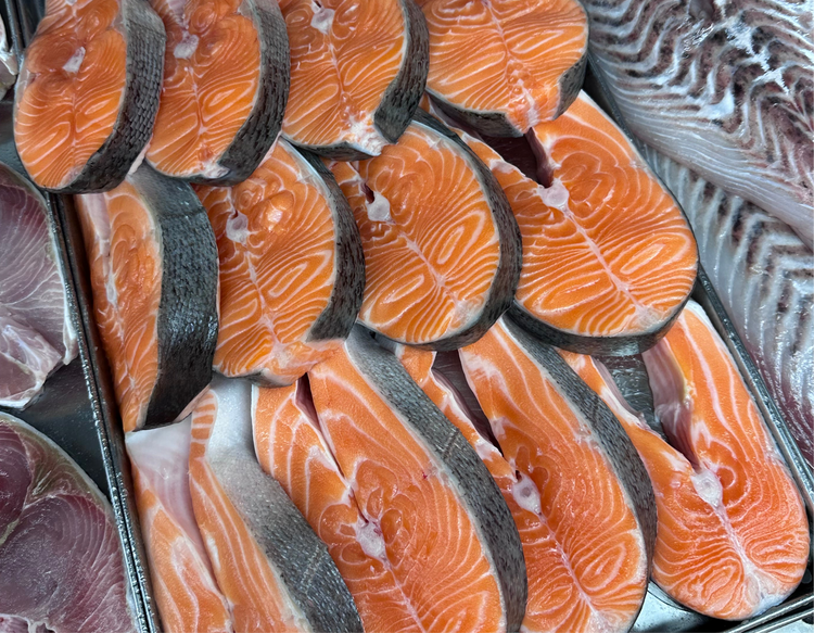 5KG Salmon Steaks Frozen