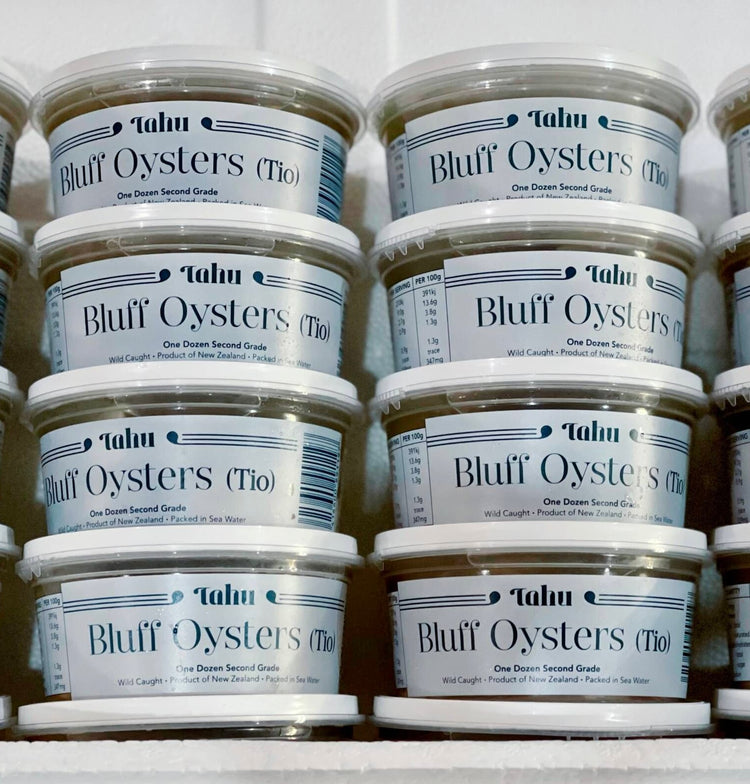 Bluff Oysters Frozen (2nd Grade) Dozen