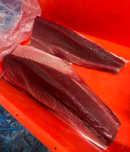 Load image into Gallery viewer, 5KG Bluefin Tuna Loin Whole Skin On Frozen (Trimmed &amp; Boned)

