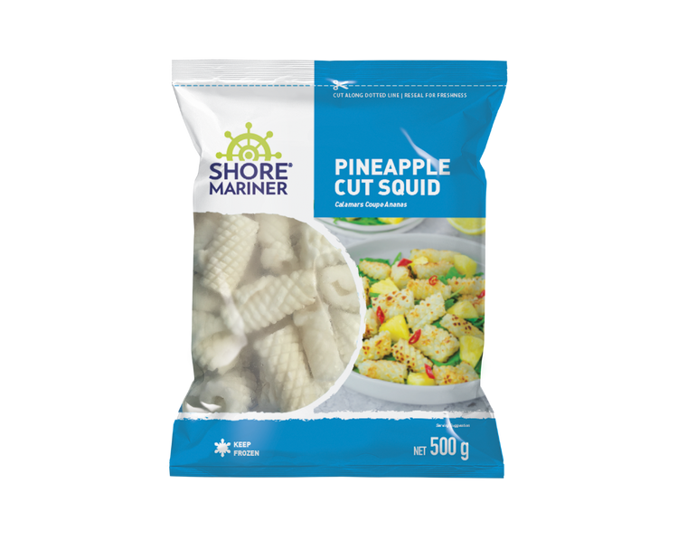Squid Pineapple Cut 500G