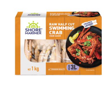 Load image into Gallery viewer, Swimming Crab Half Cut Raw 1KG
