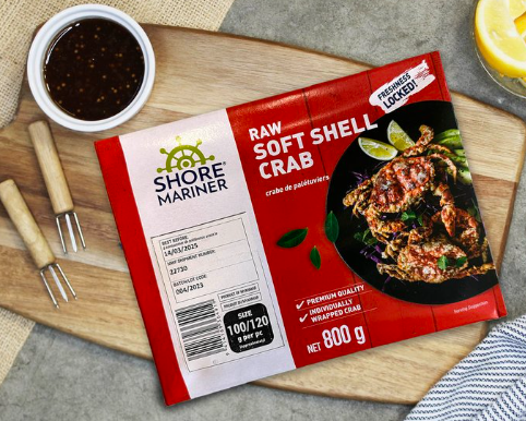 Raw Soft Shell Crab 800G