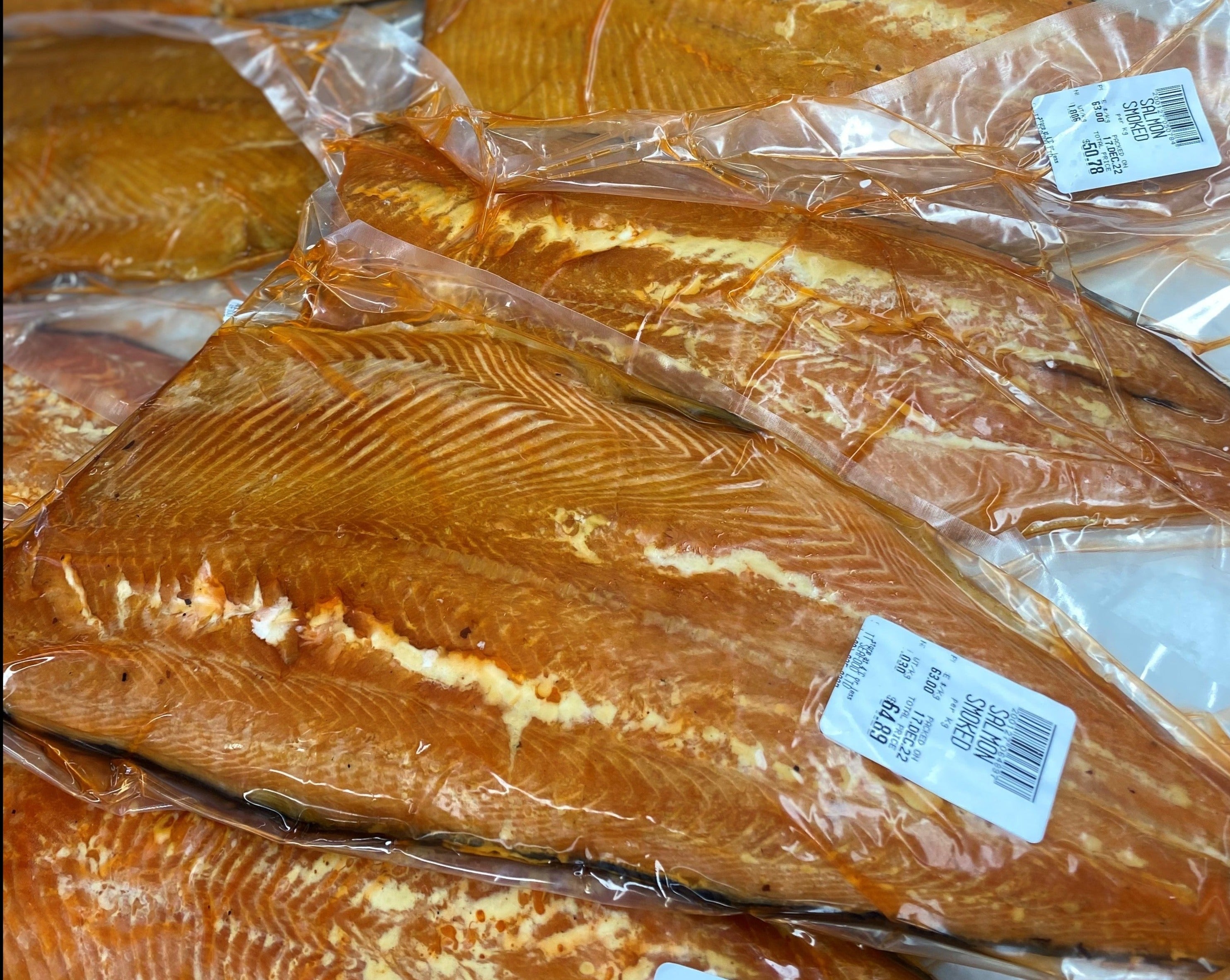 Hot Smoked Whole NZ Salmon Fillet (Boneless) – Scott Seafood