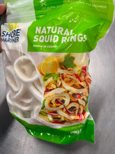 Load image into Gallery viewer, Natural Squid Rings Frozen 500G
