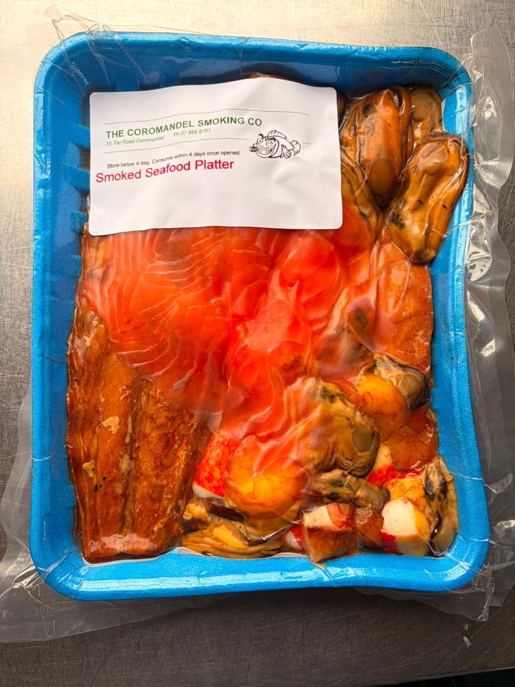 Smoked Seafood Platter 500G