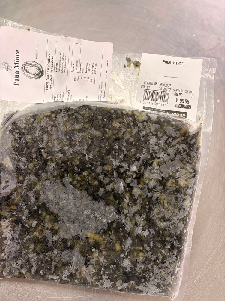 Paua Mince 1kg (NZ Abalone) Frozen
