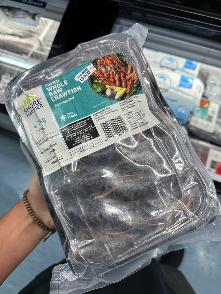 Whole Raw Crawfish 1KG