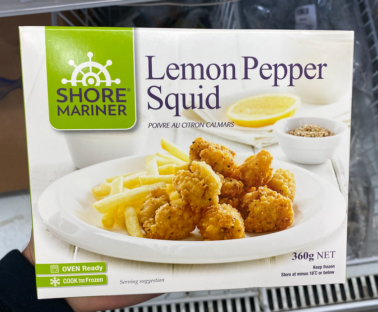 Lemon Pepper Squid 360G