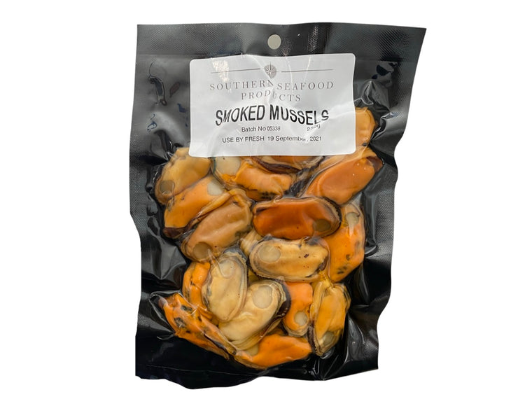 Smoked Natural NZ Mussels